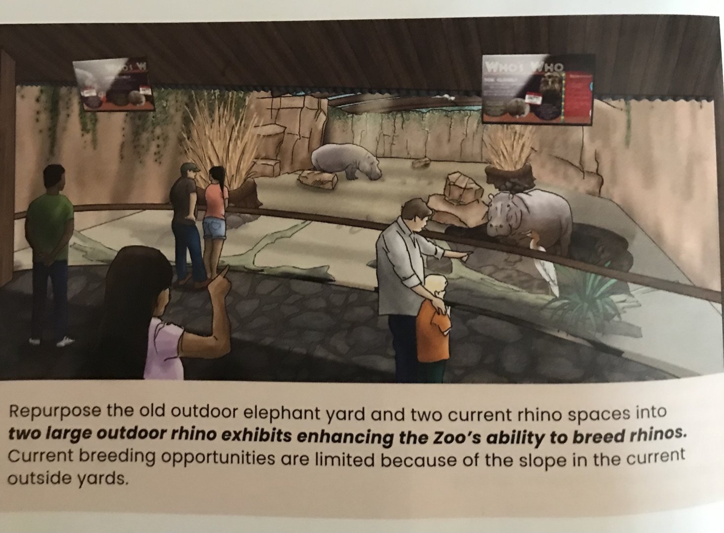 Adventure Africa Phase 3 Concept Art - Indoor Hippo Exhibit