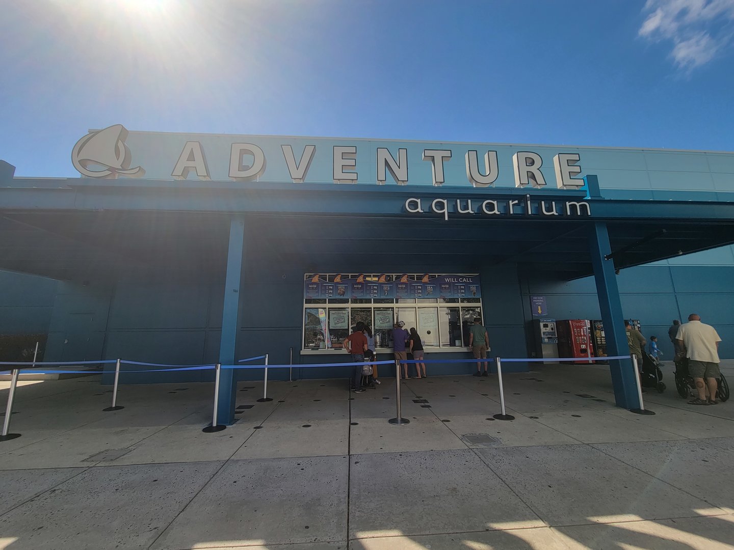 Adventure Aquarium - Ticket booths