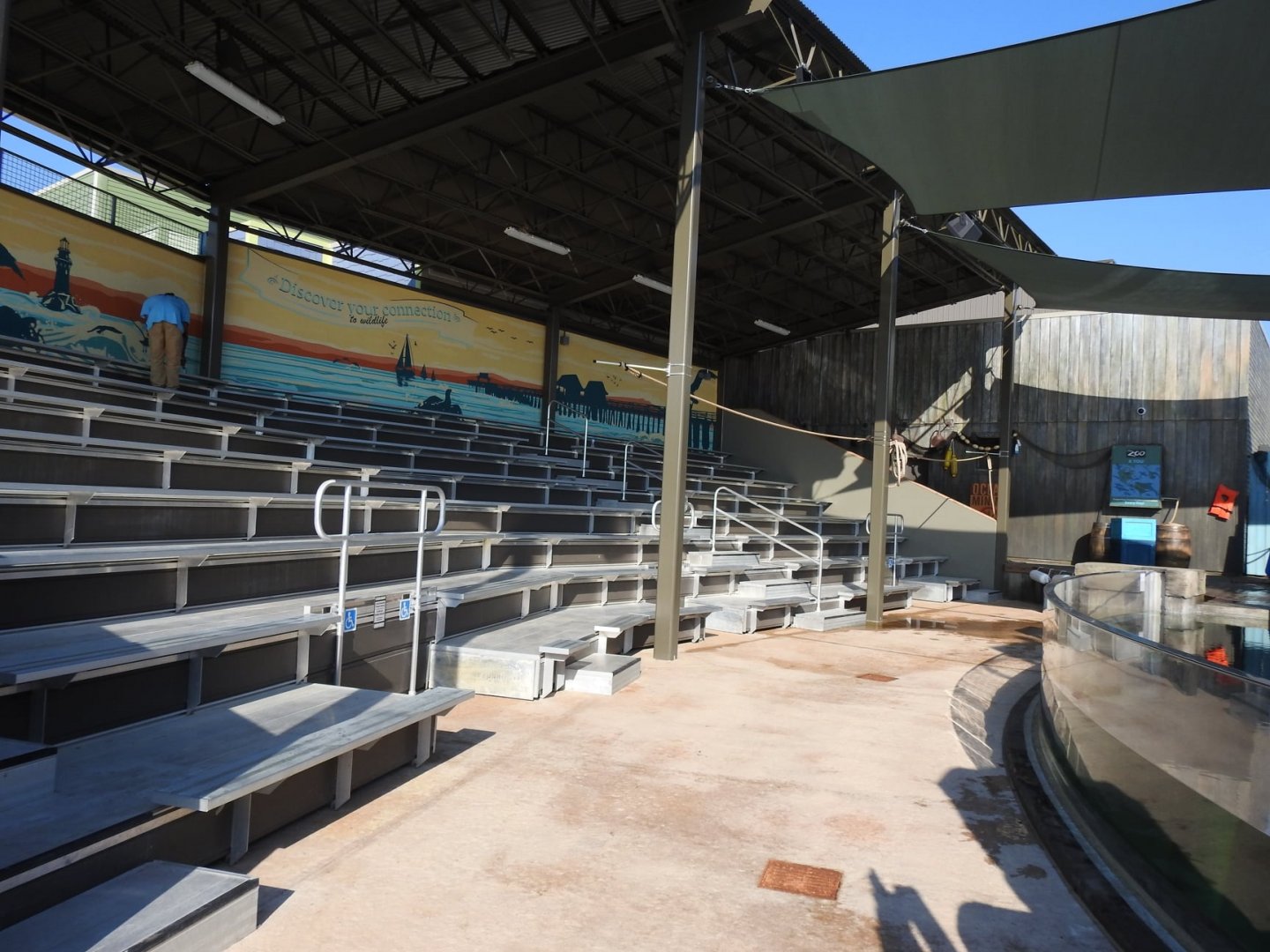 Adventure Cove July 2020: Pinniped Show Seating