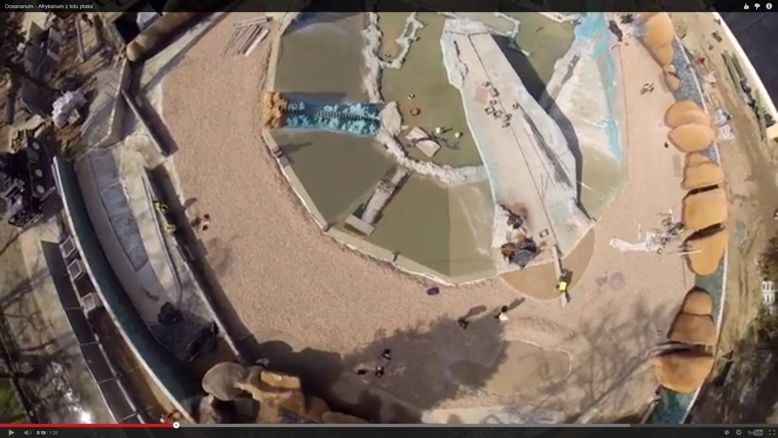 Aerial view of Africarium