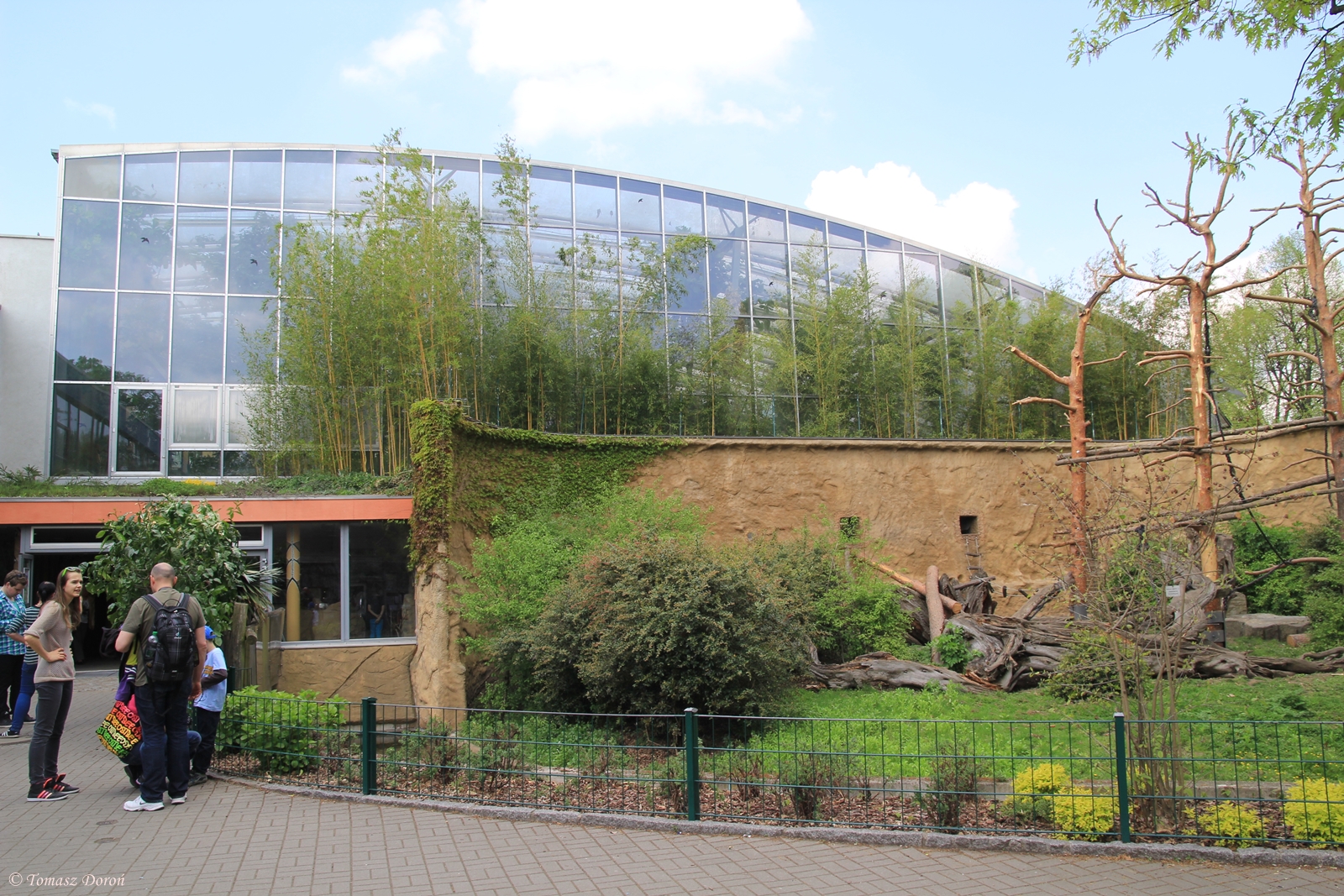 Afikahaus (pavilion for Elephants, Mandrills, ...)