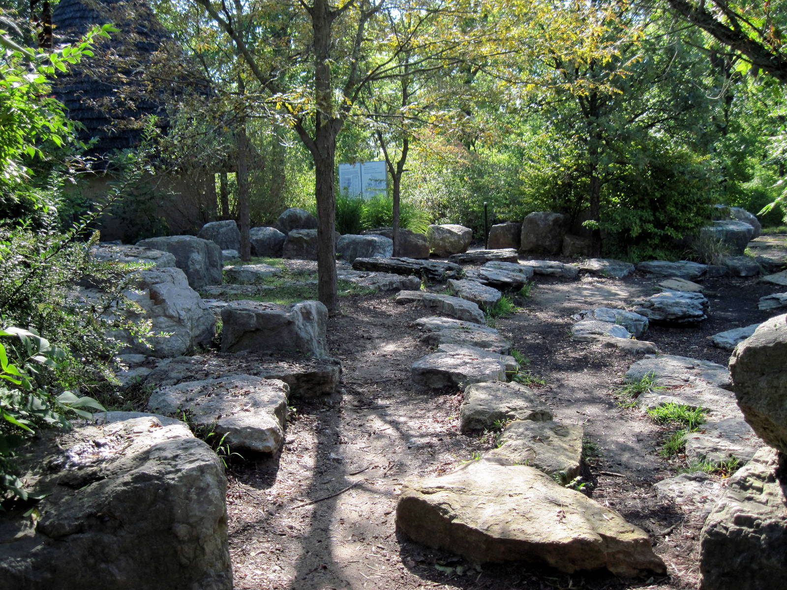 Africa-African Elephant Exhibit Viewing Area
