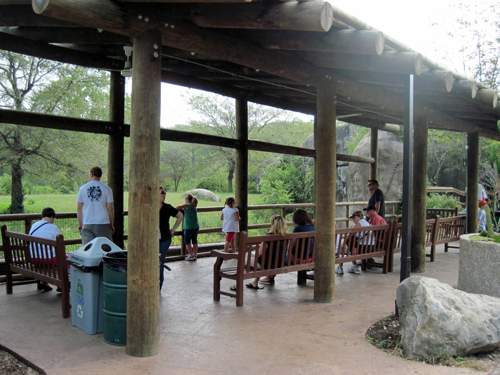 Africa-African Lion Viewing Shelter