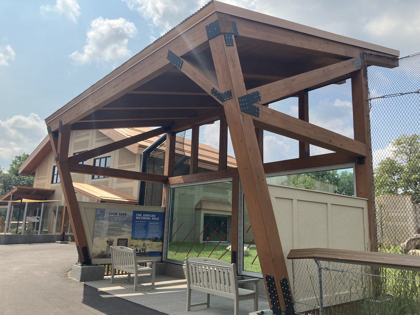Africa - African Lion Viewing Shelter