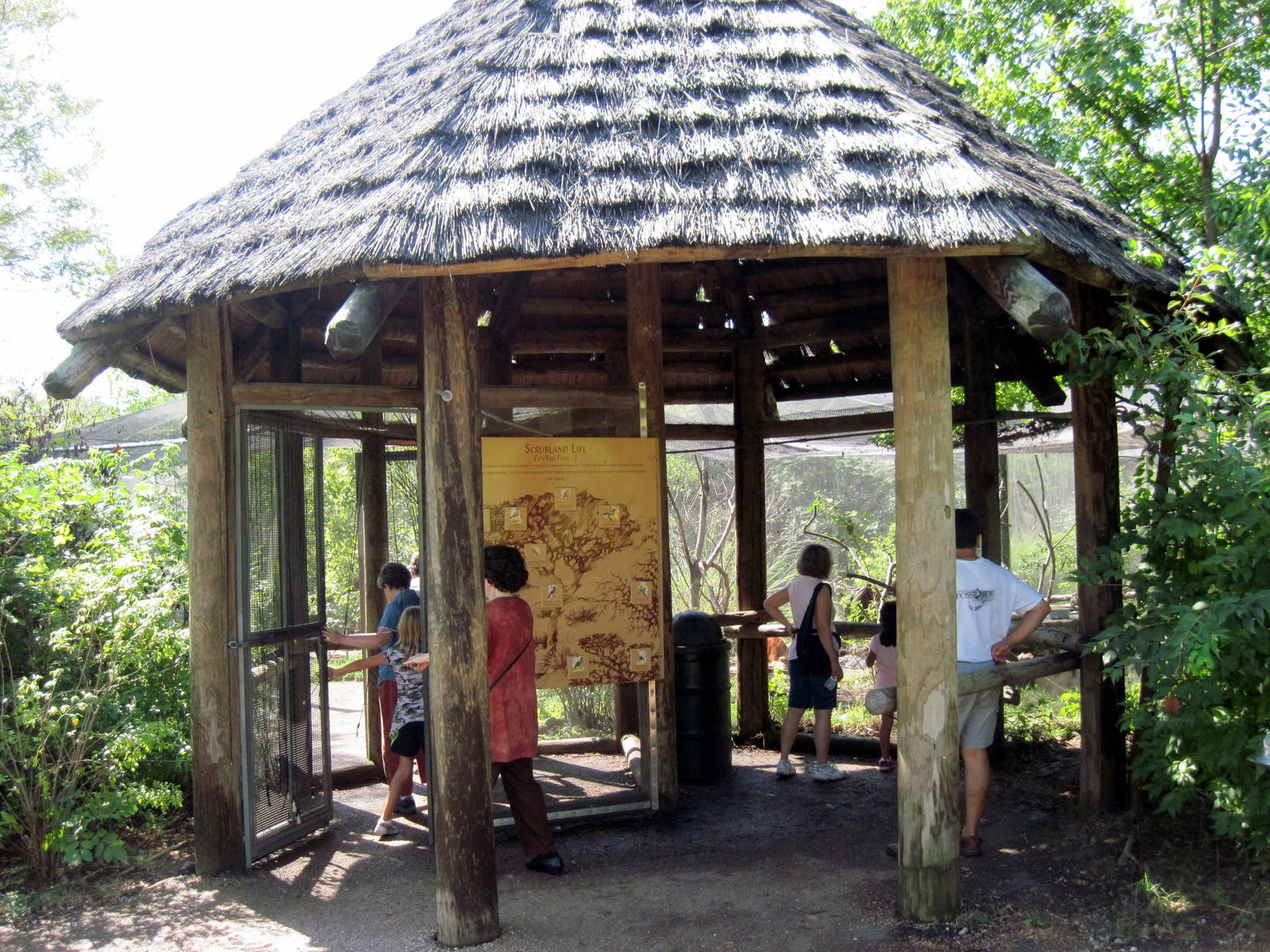 Africa- Aviary Entrance