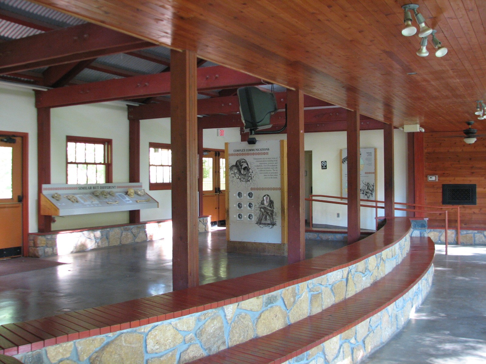 Africa - Chimpanzee Exhibit Classroom