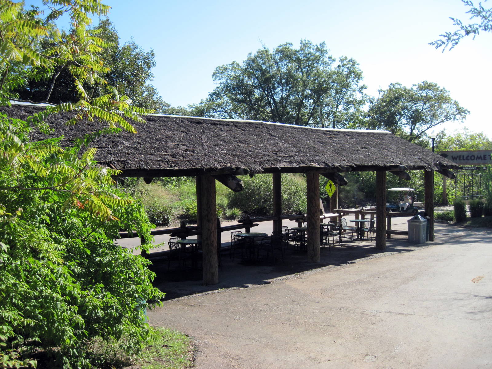 Africa-Covered Picnic Area