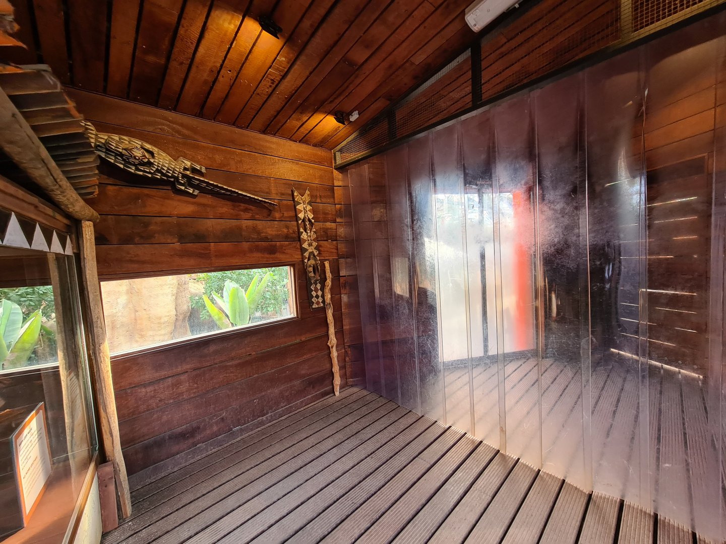 Africa - Crocodile river entrance hut