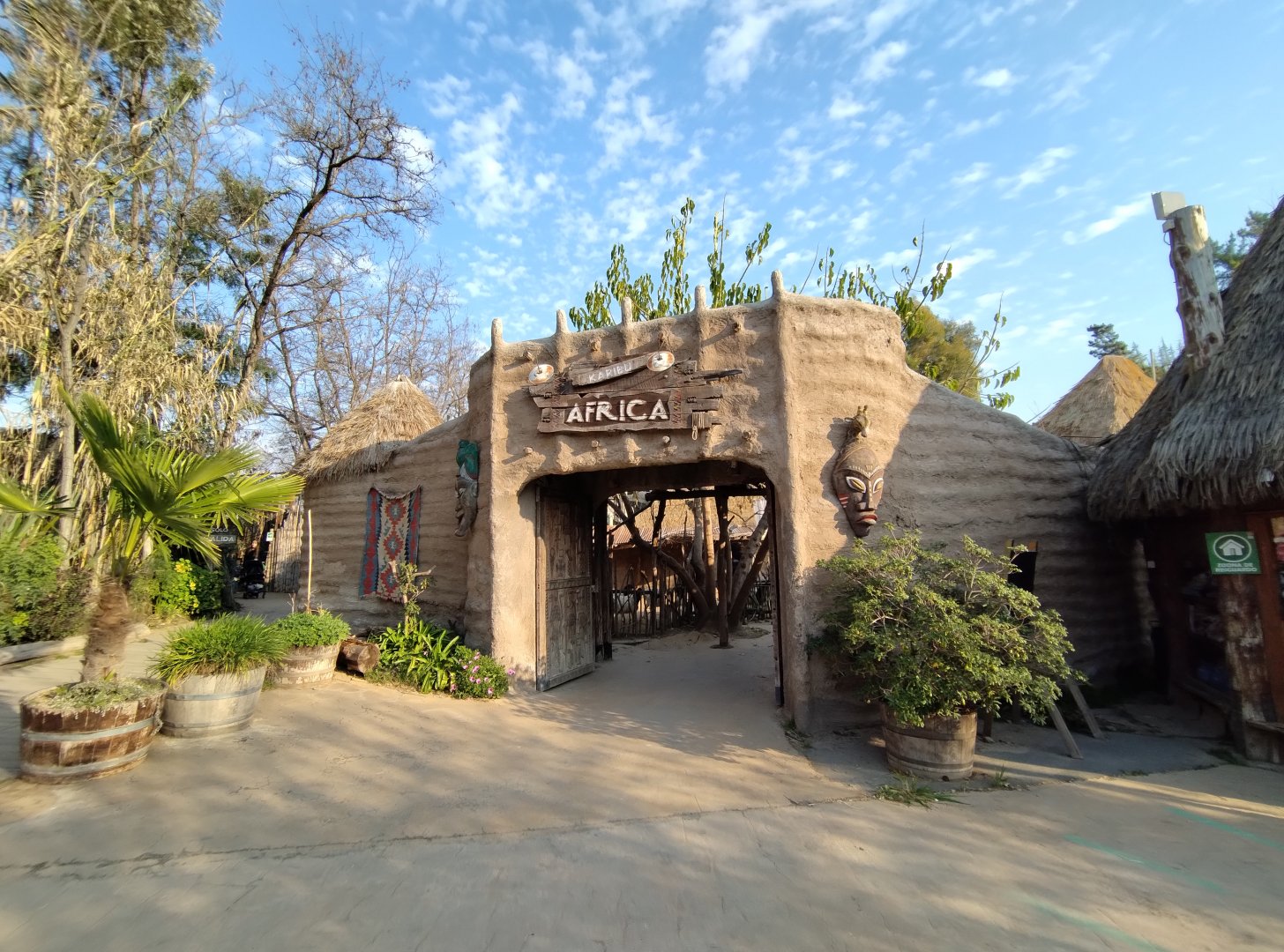 Africa entrance - Buin zoo