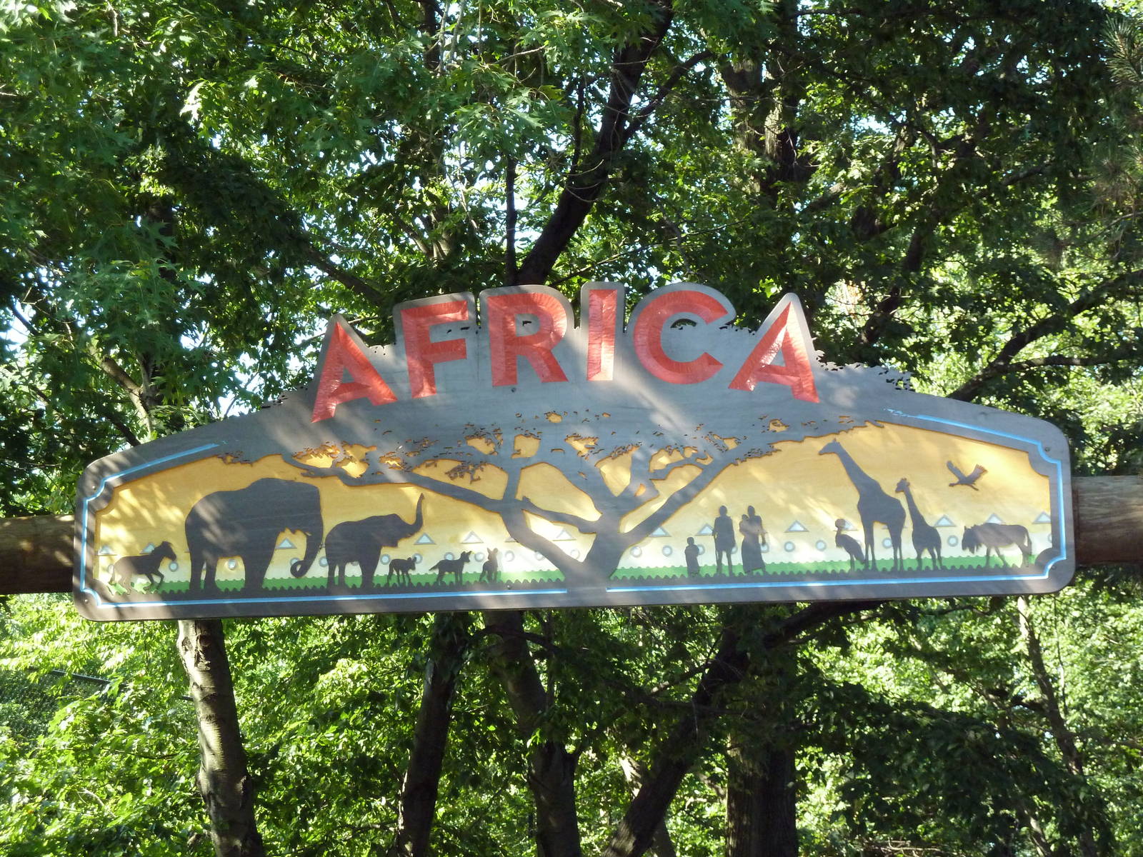 Africa - Entrance Sign