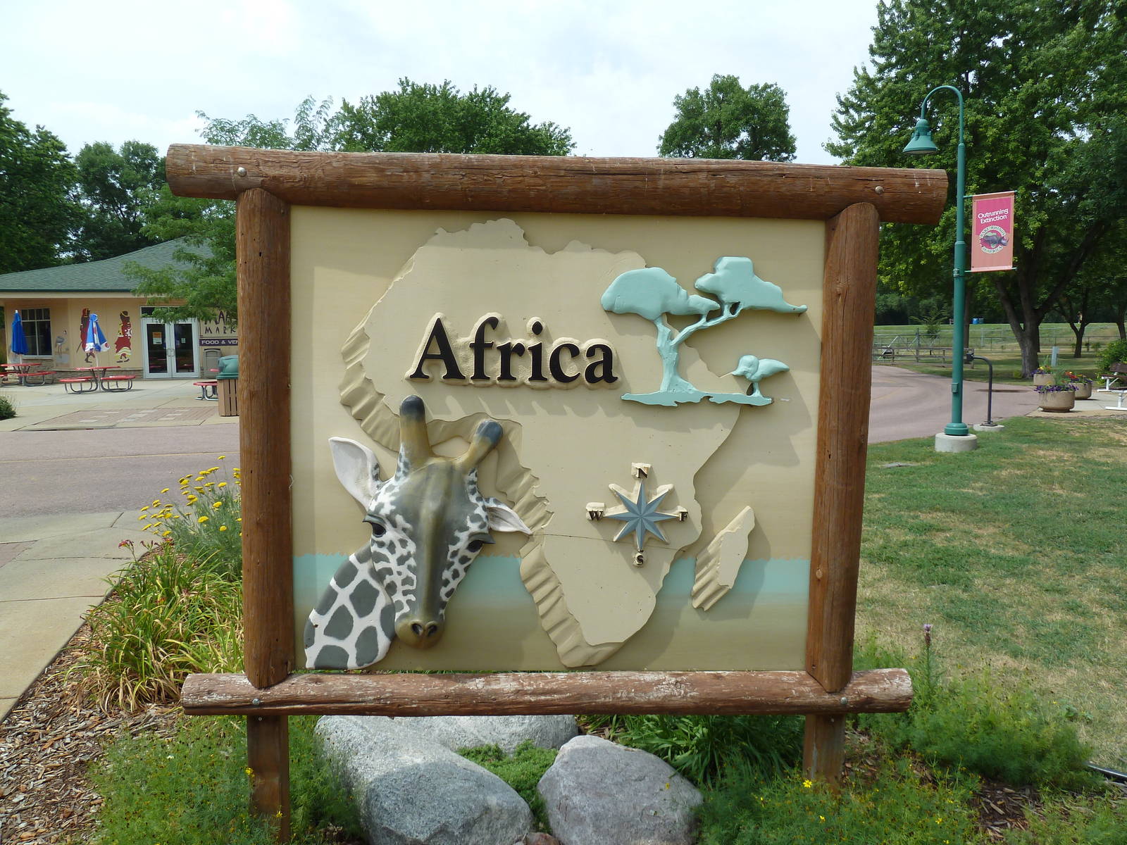 Africa - Entrance Sign