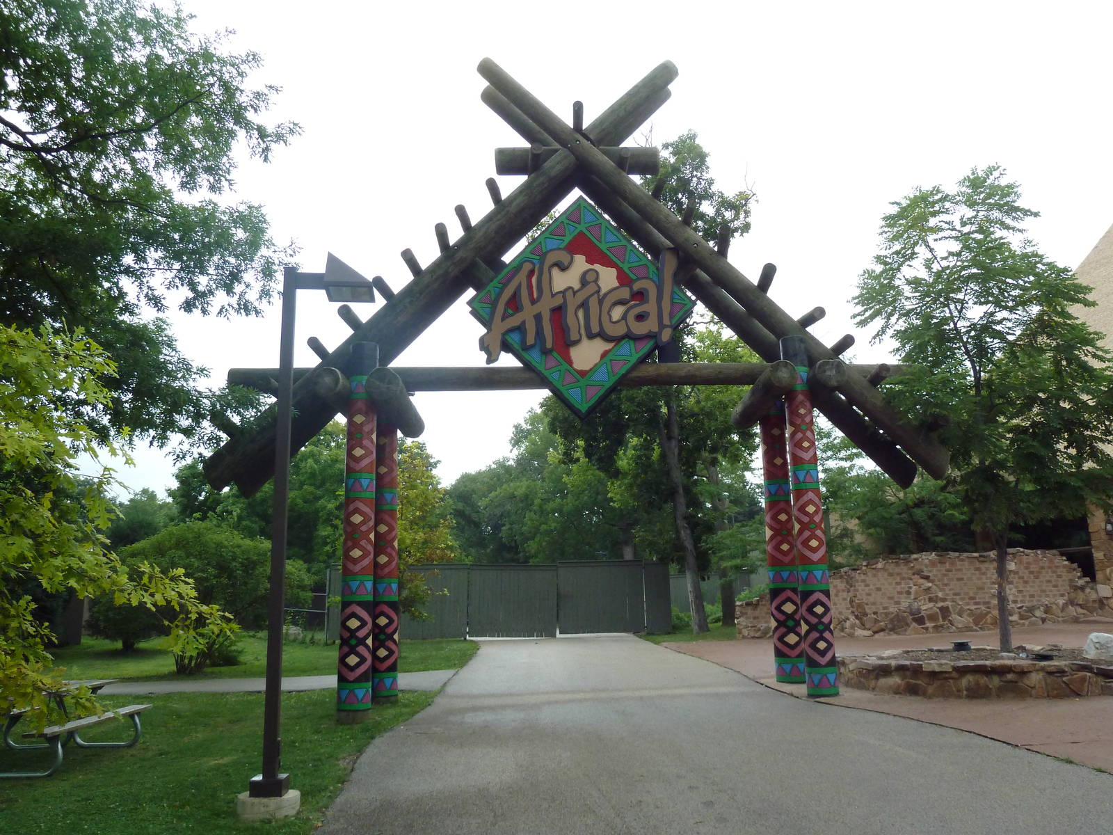 Africa! - Entrance Sign