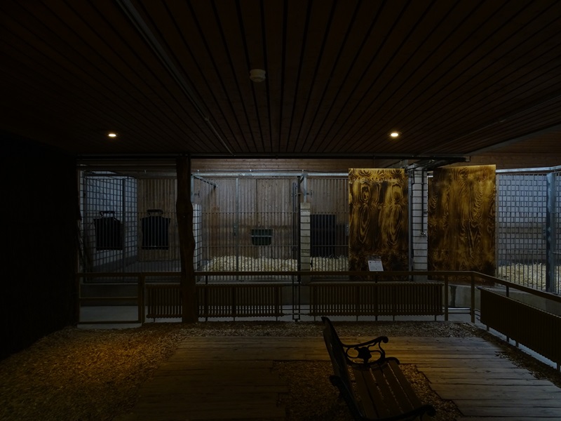 Africa House; zebra stables