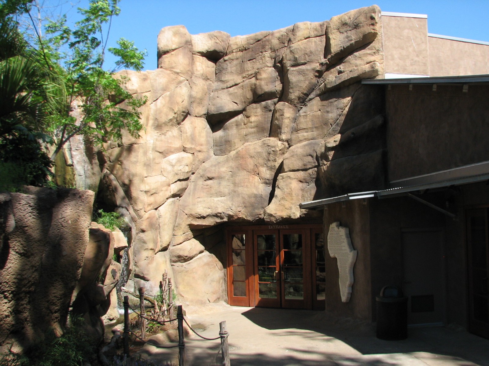 Africa Live - Exhibit Building Entrance