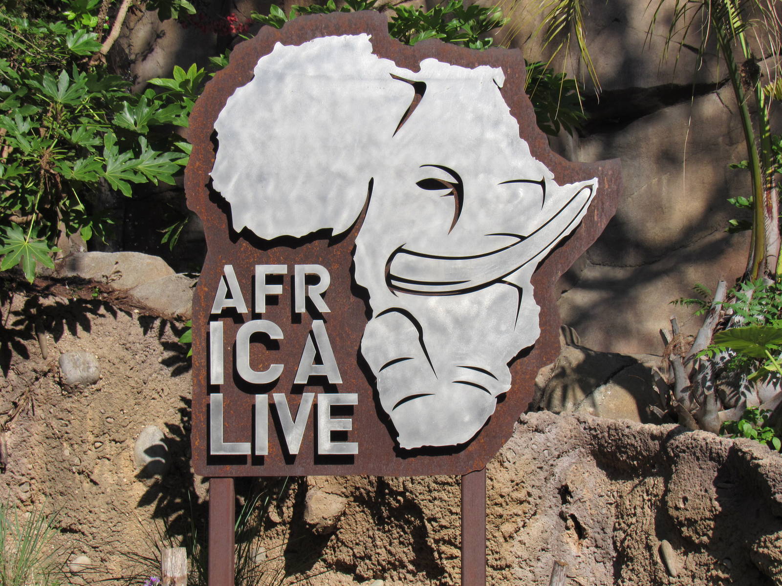 Africa Live sign