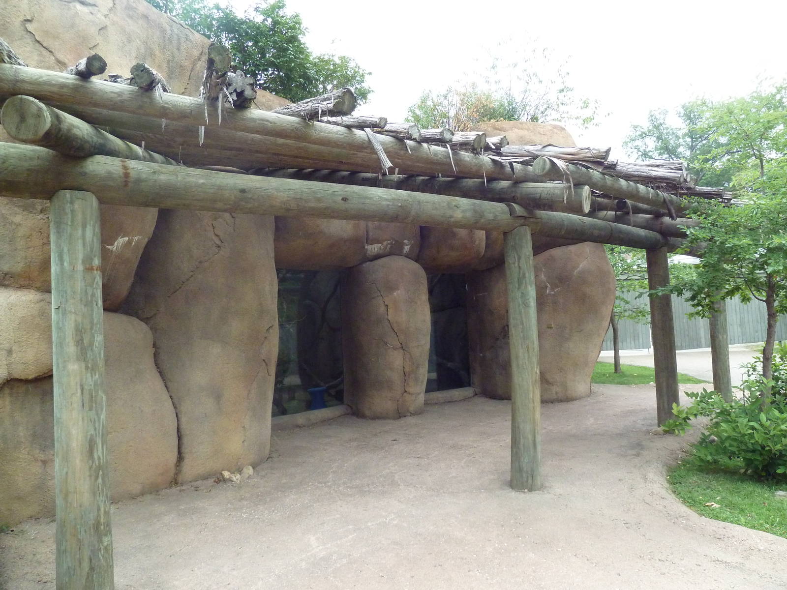 Africa! - Mandrill Exhibit (Viewing Shelter)