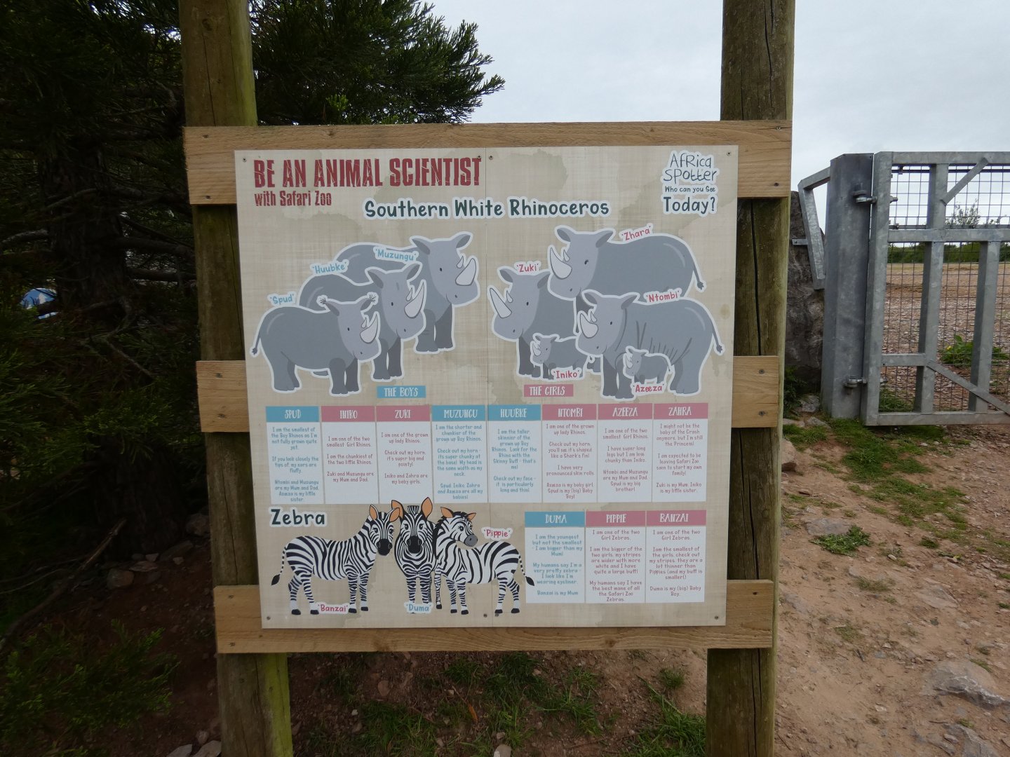 Africa paddock individual animal ID