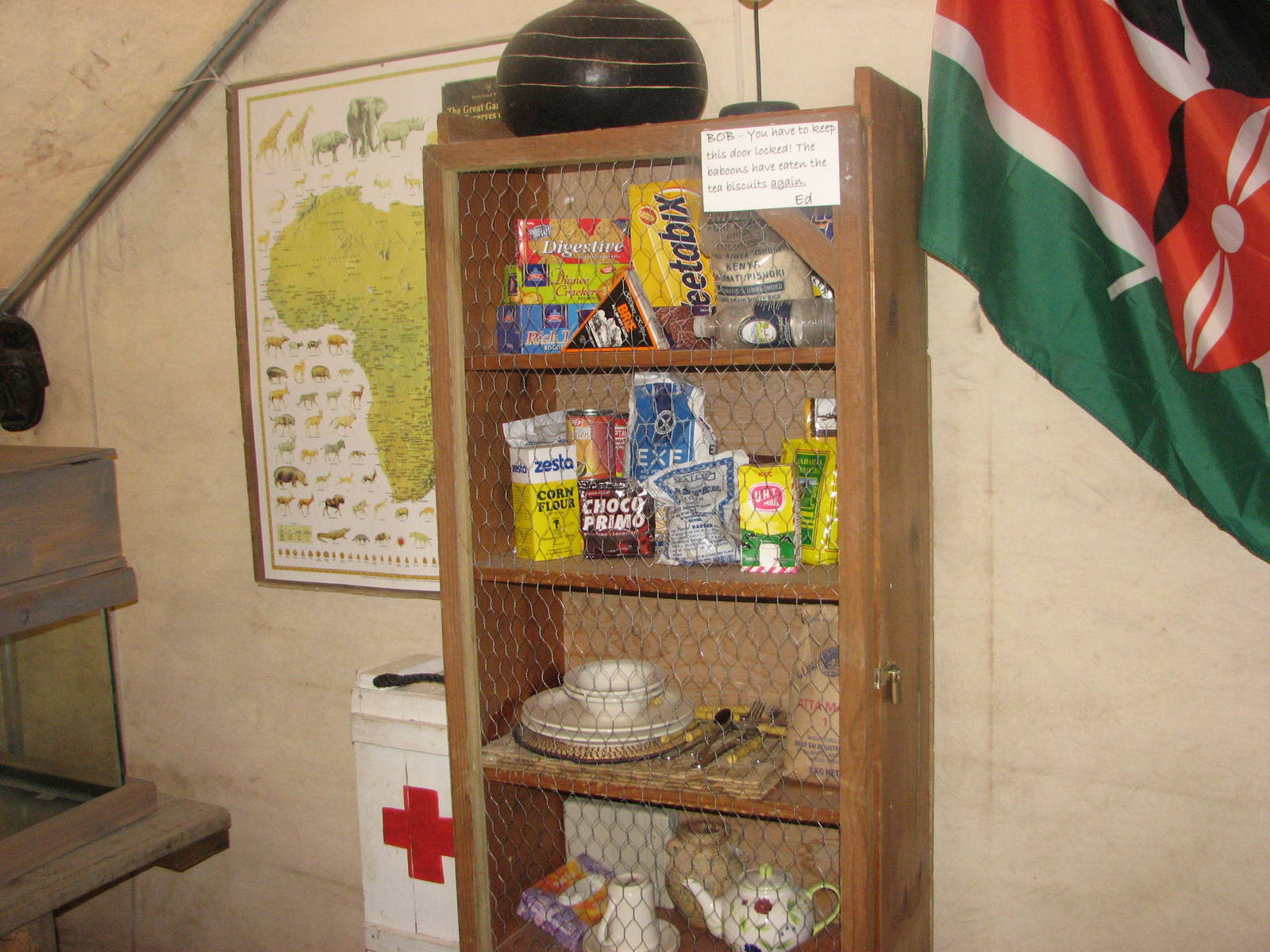 Africa - Researcher's Tent