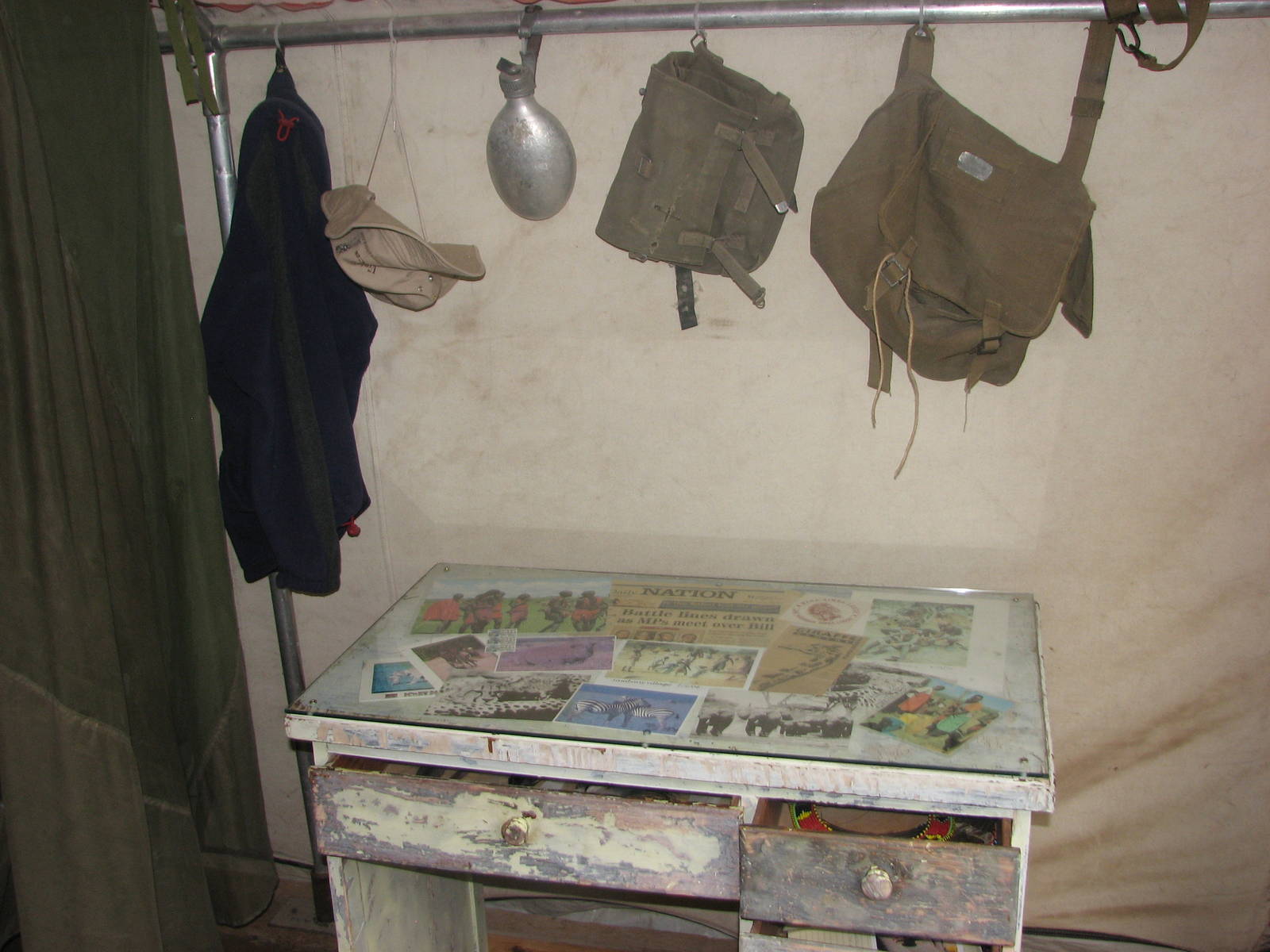 Africa - Researcher's Tent