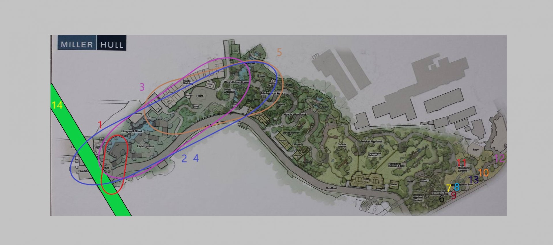 Africa Rocks Construction Pictures  Numbered Guide