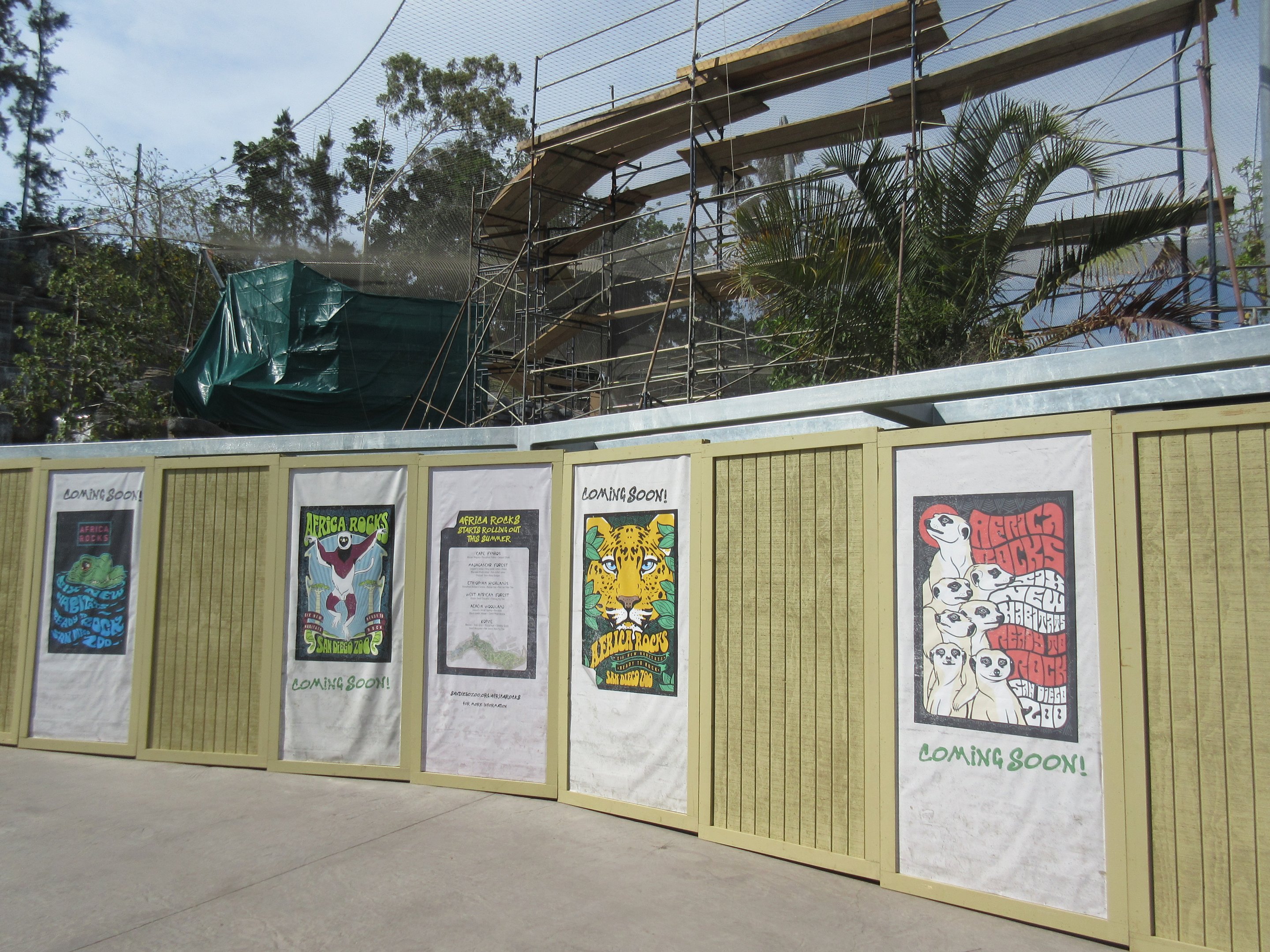 Africa Rocks - Construction