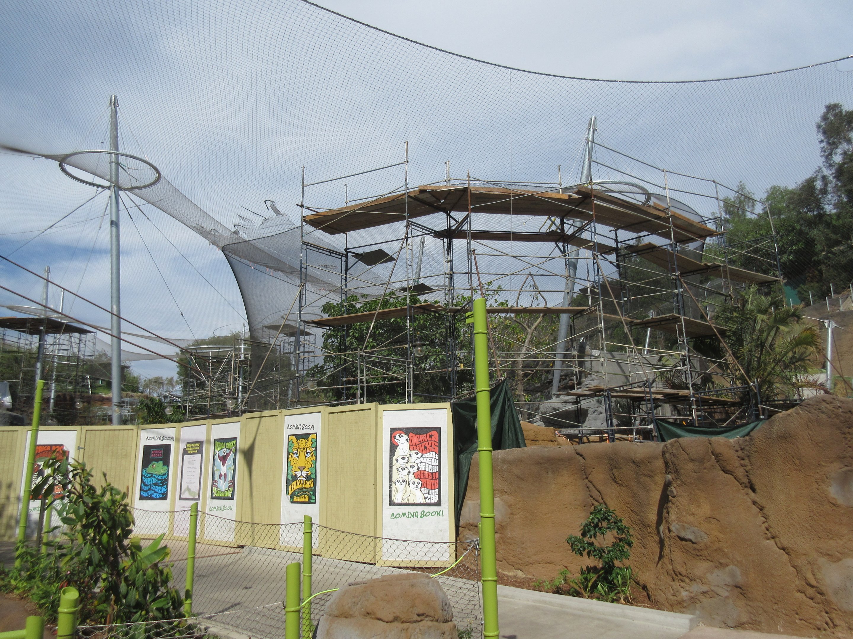 Africa Rocks - Construction