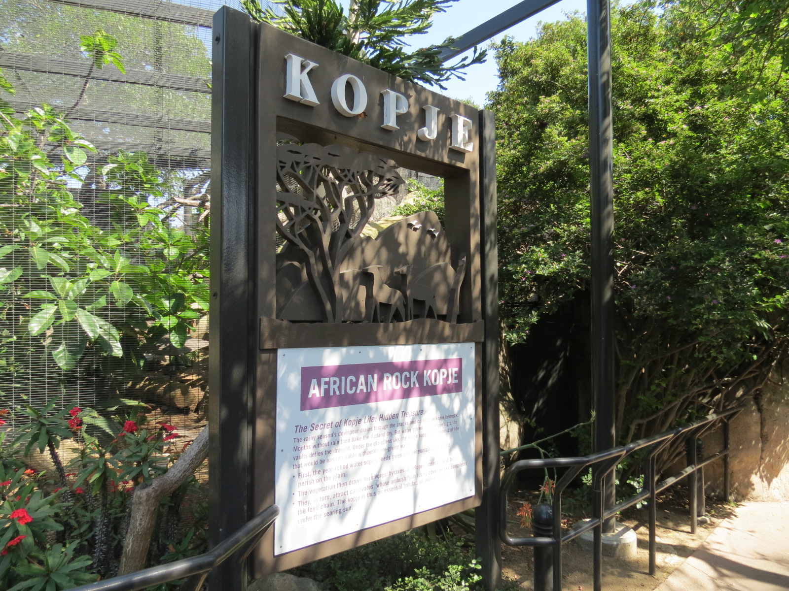 Africa Rocks - Kopje - Sign