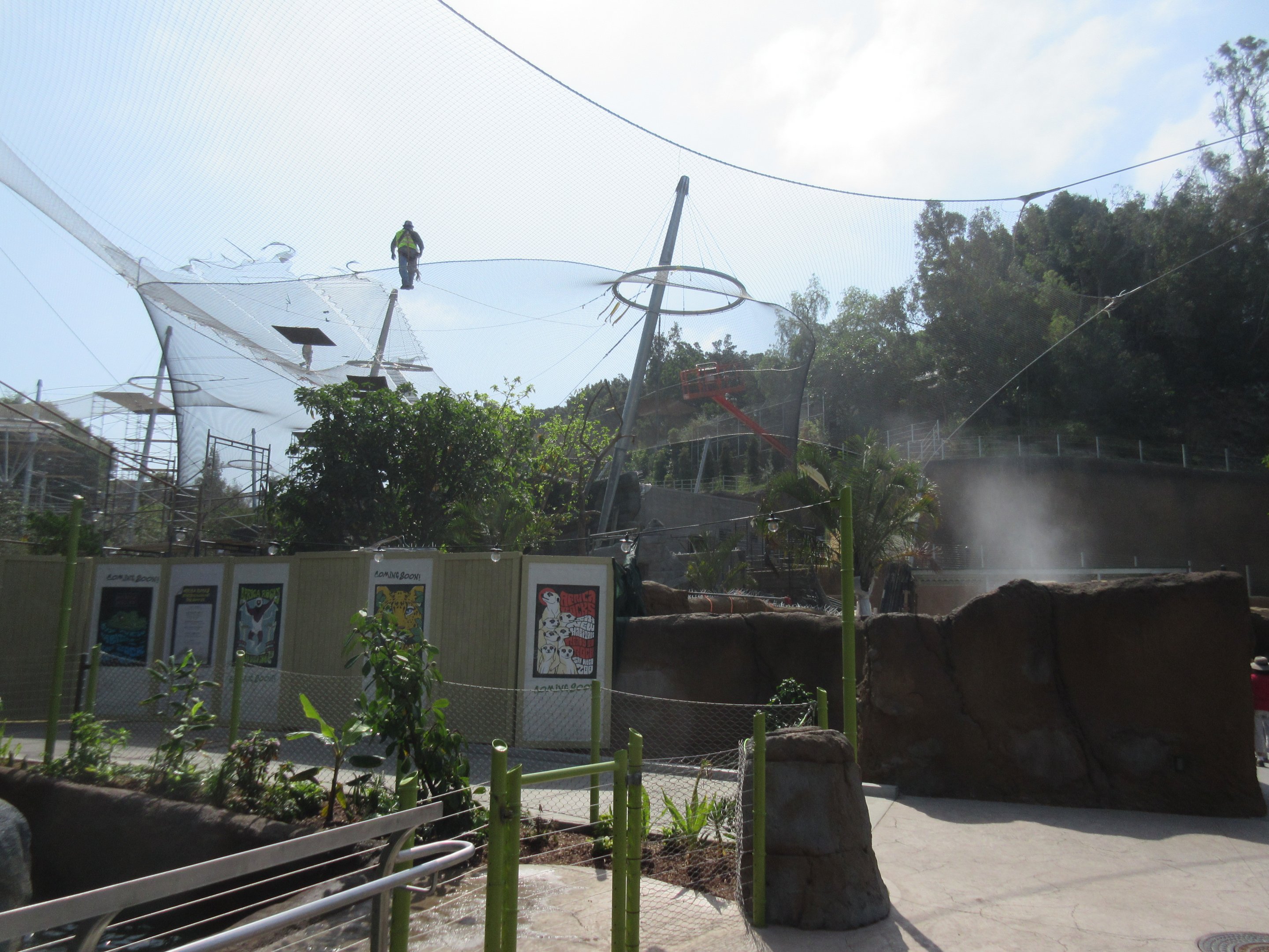 Africa Rocks - Ring-Tailed Lemur Exhibit + West African Dwarf Crocodile Exhibit