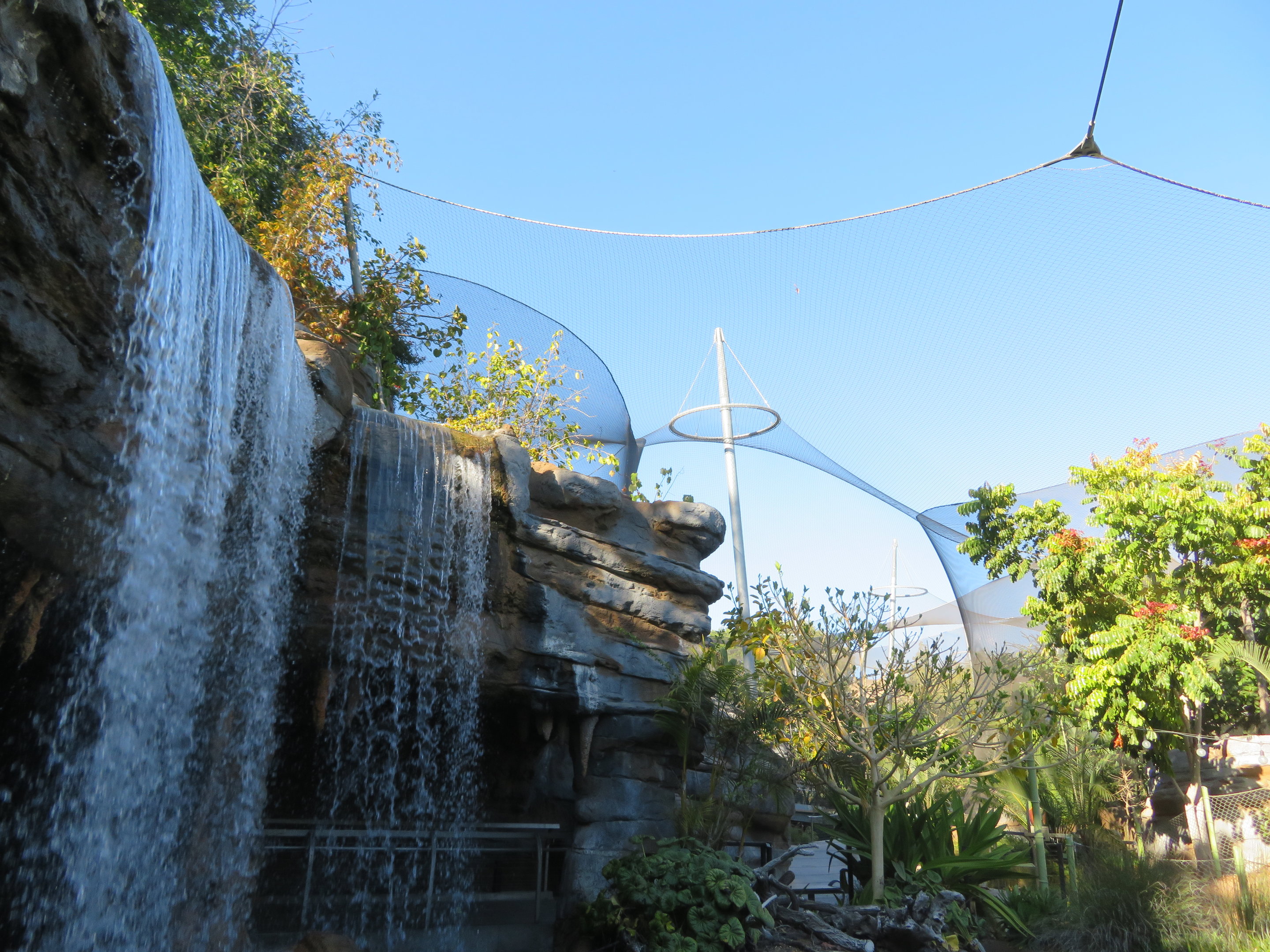 Africa Rocks - Waterfowl and Aviary Roof