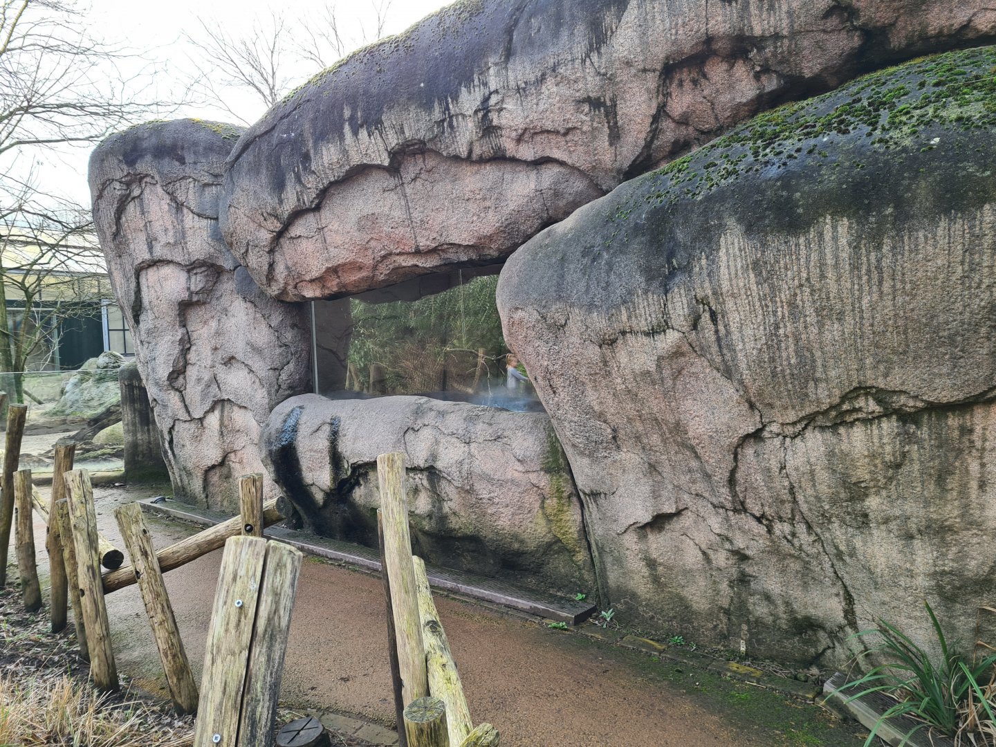 Africa - Smaller Kopje aviary indoor holding