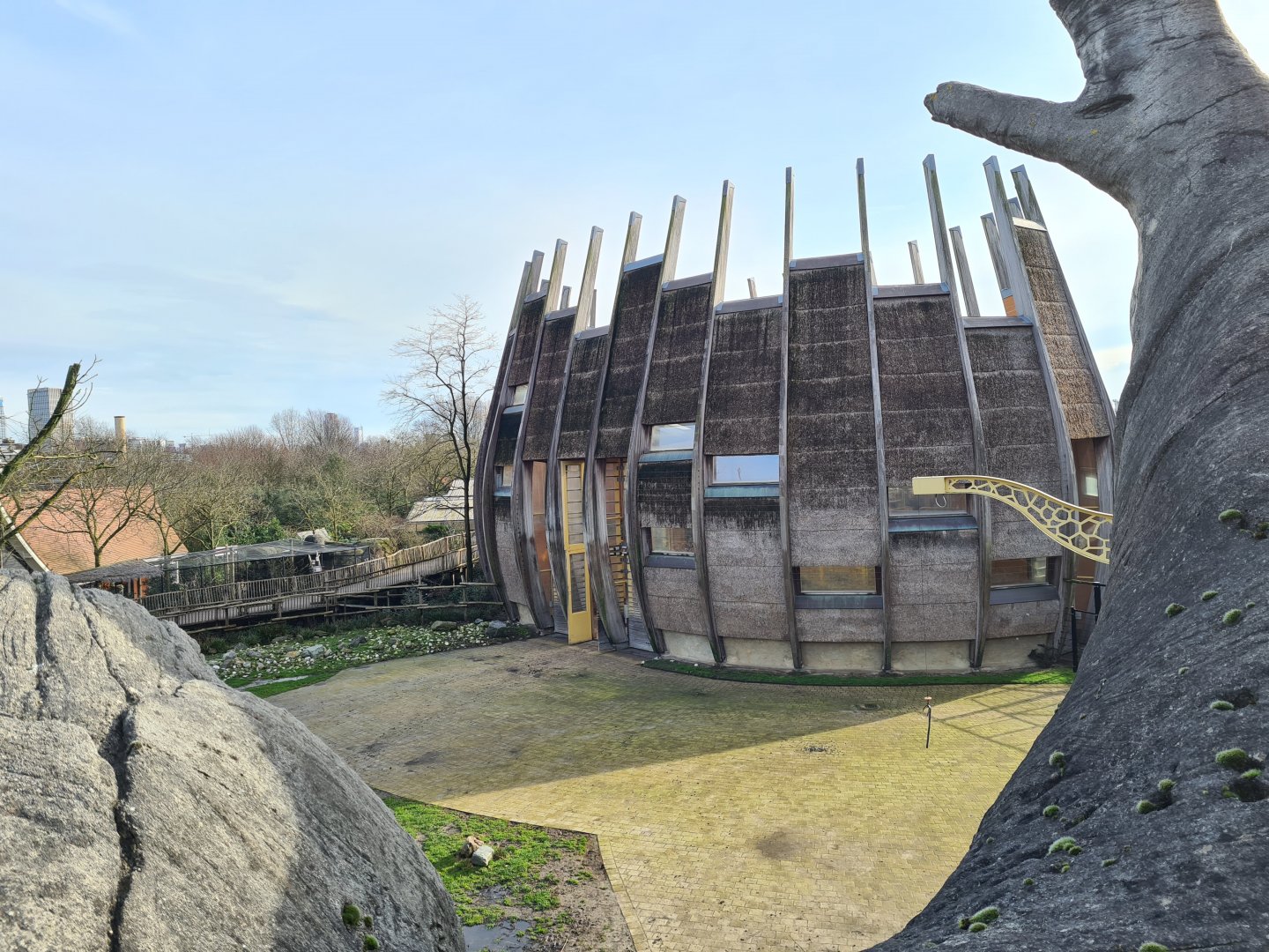 Africa - 'the onion' Giraffe barn