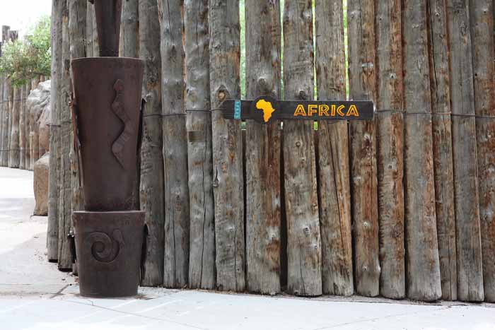 Africa trail entrance