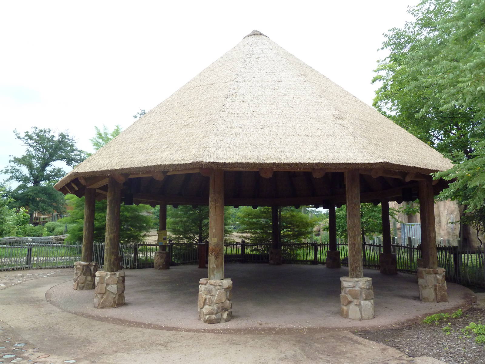 Africa! - White Rhino/Grevy's Zebra Viewing Shelter