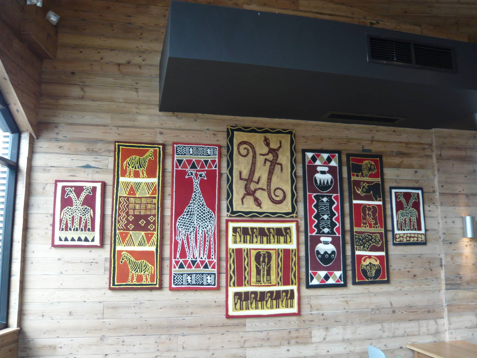 African Artwork - Cafe Bembe 16th July 2011