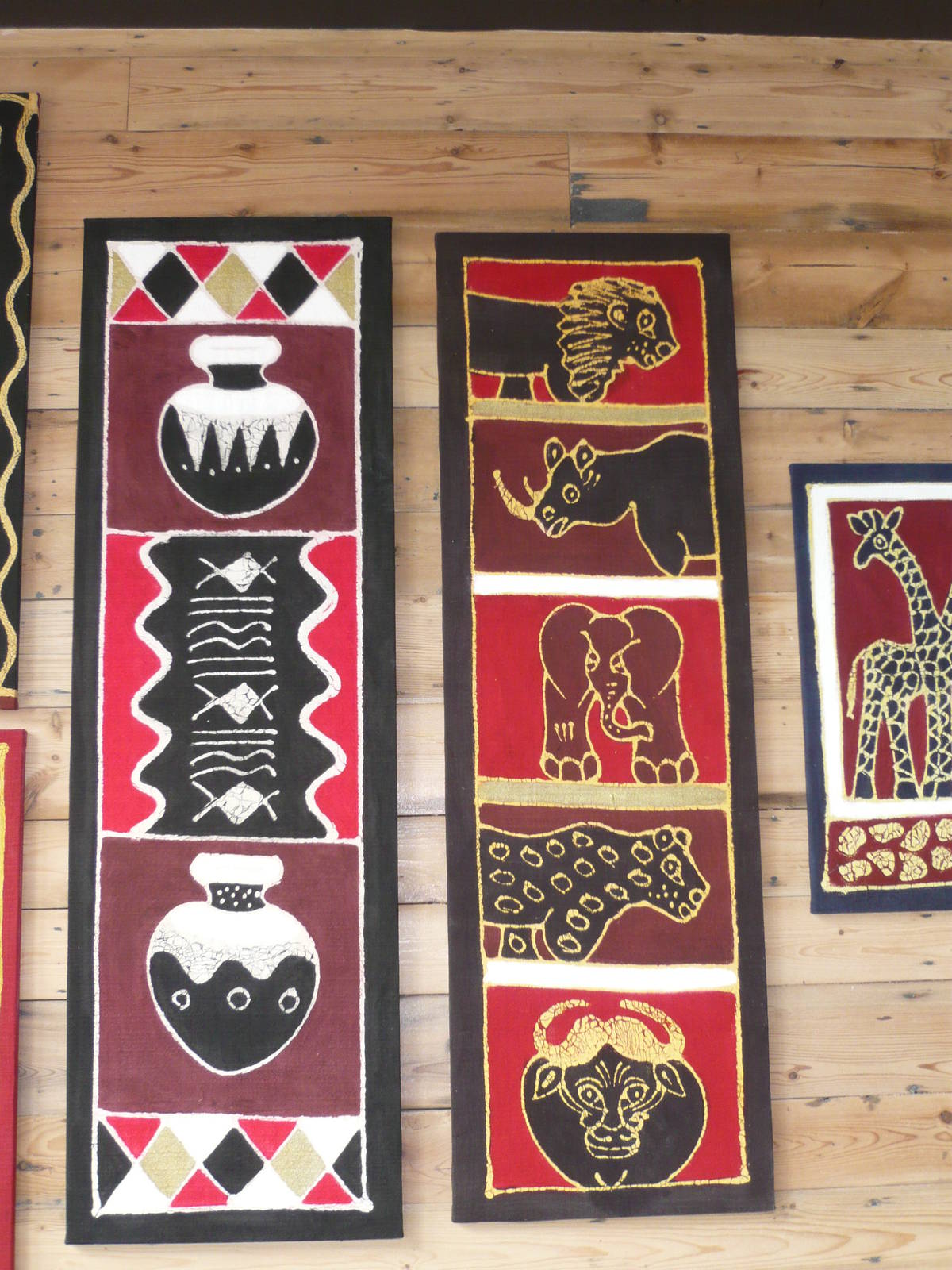 African Artwork - Cafe Bembe 16th July 2011