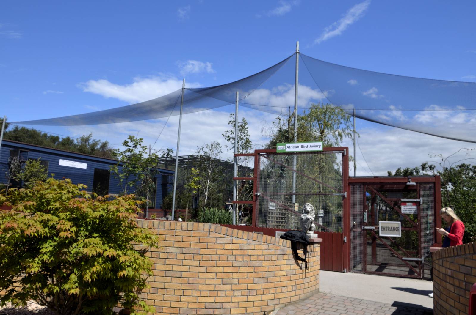 African Aviary Entrance Outside-06/07/2014