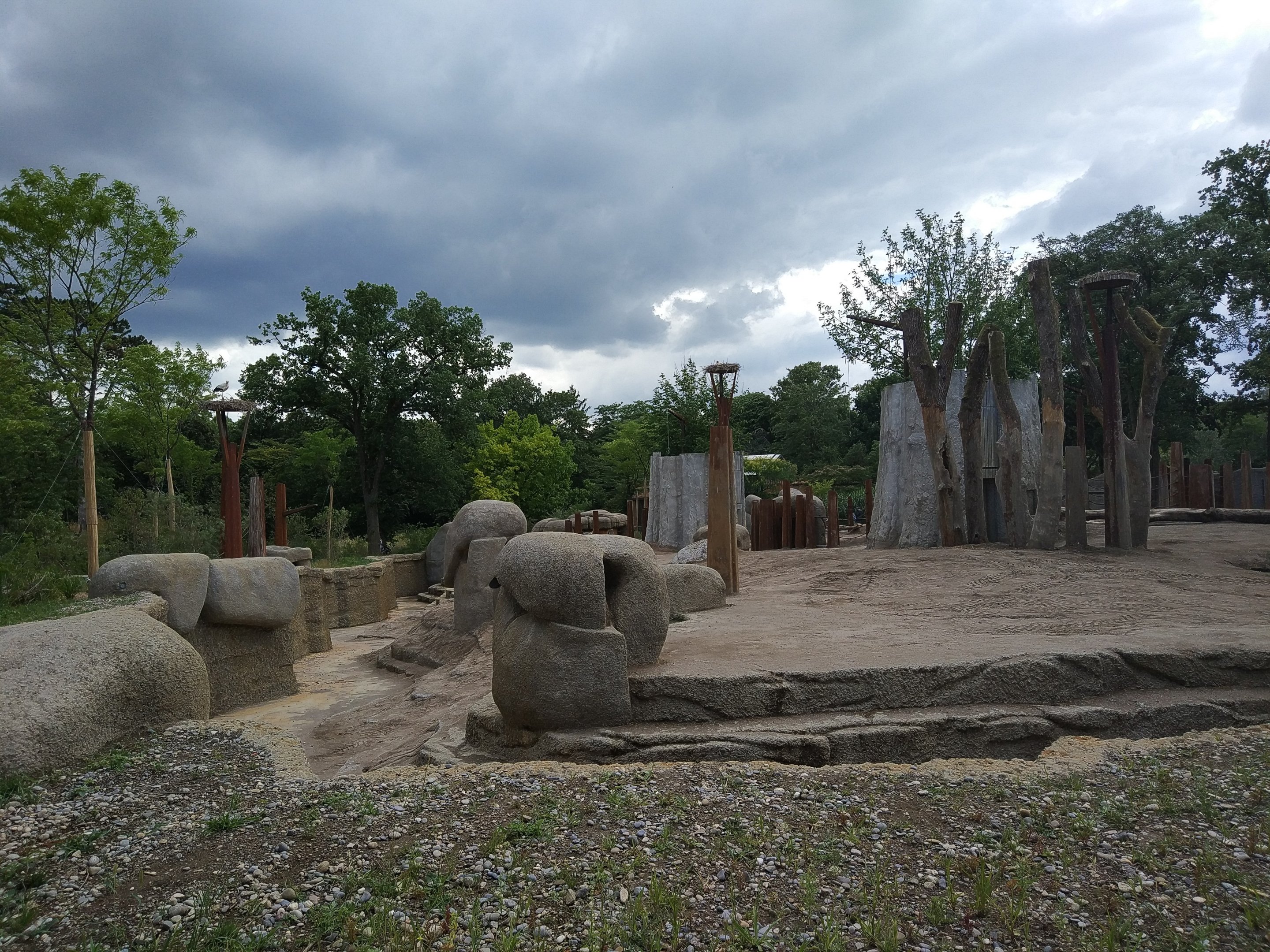 African Elephant containment