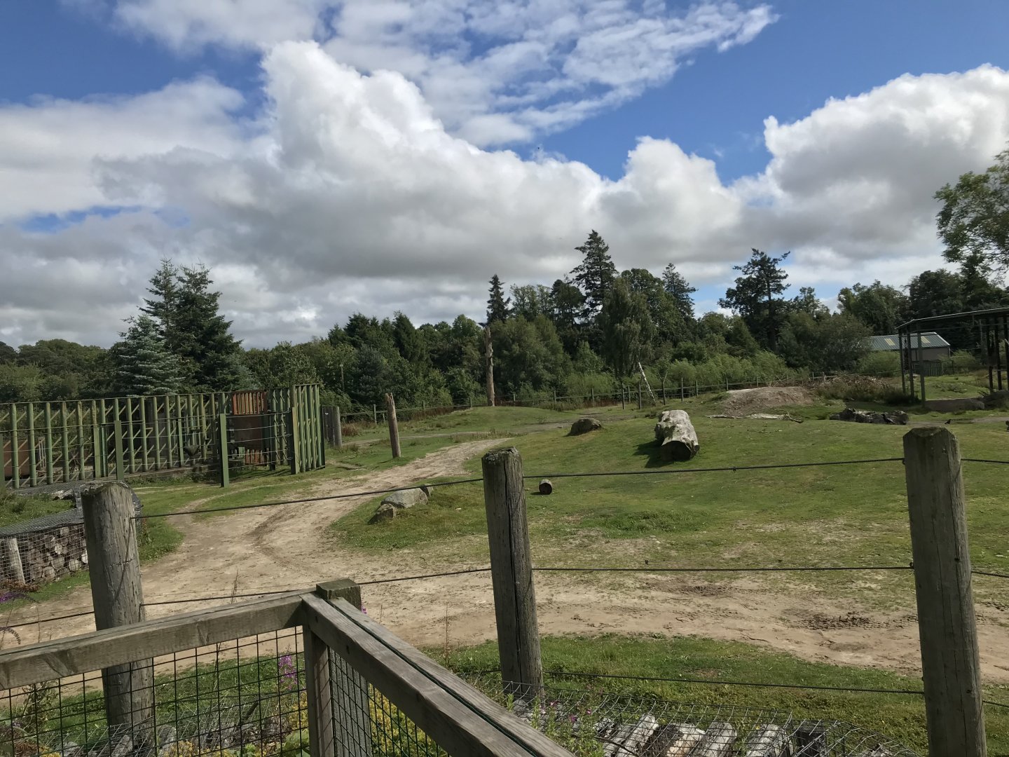 African elephant enclosure