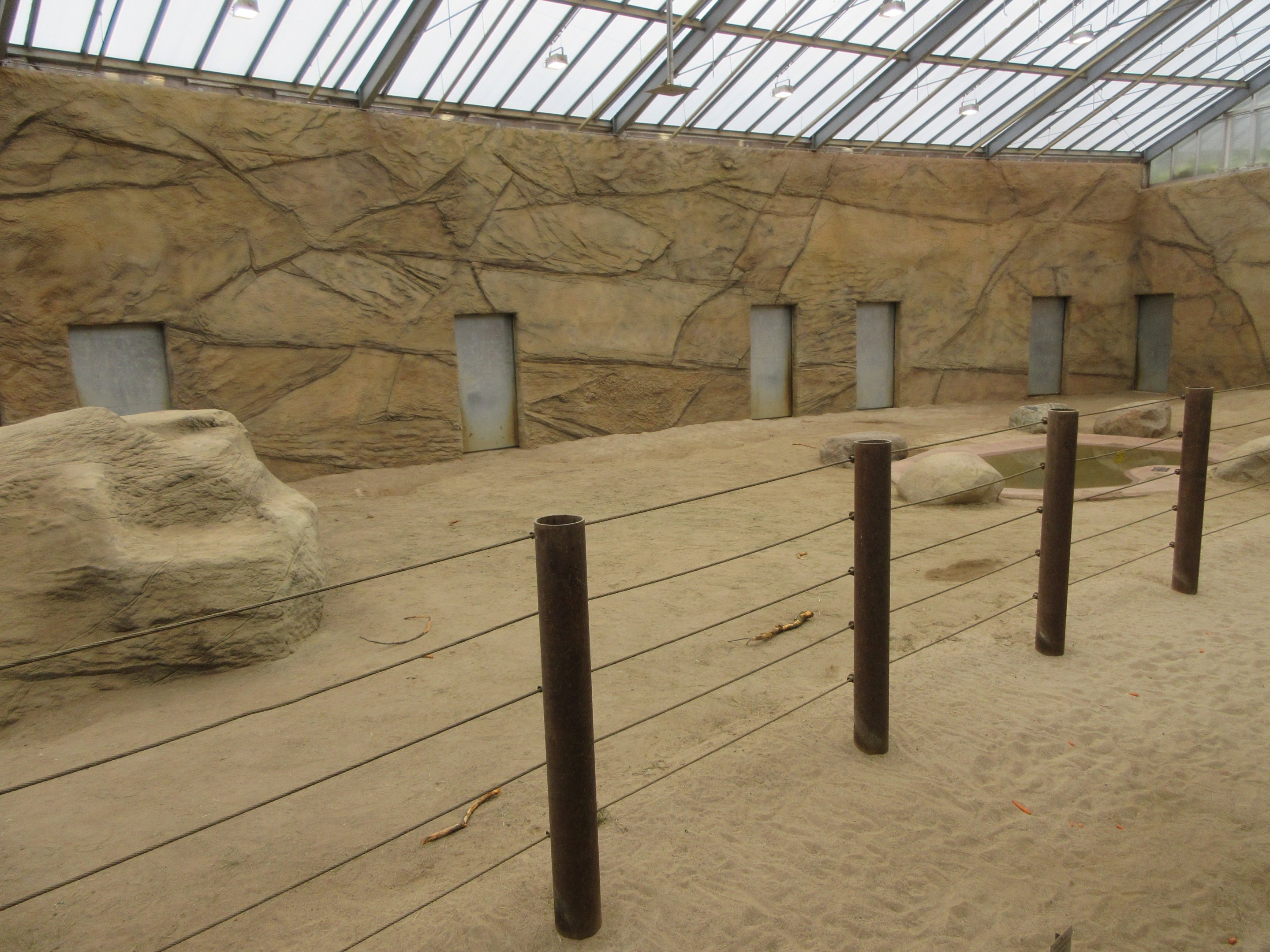 African Elephant Exhibit - Barn
