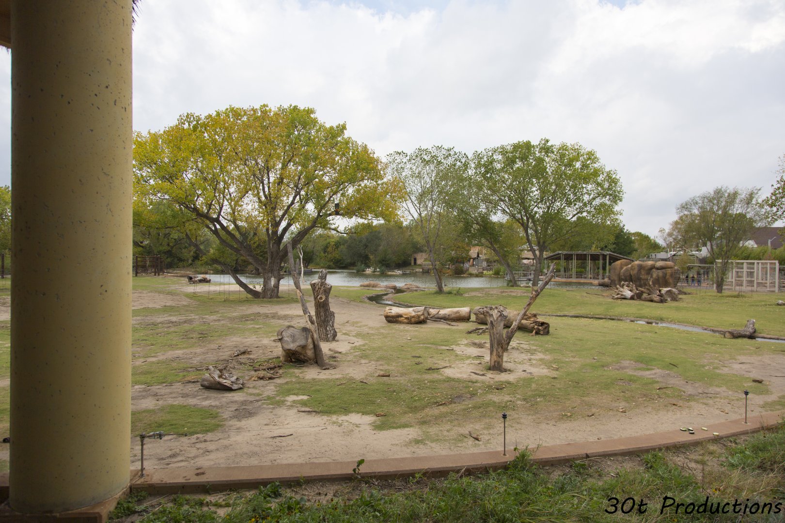 African Elephant Exhibit Second Yard