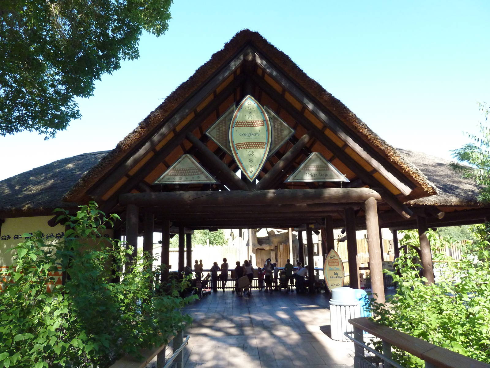 African Elephant Exhibit - Visitor Overlook
