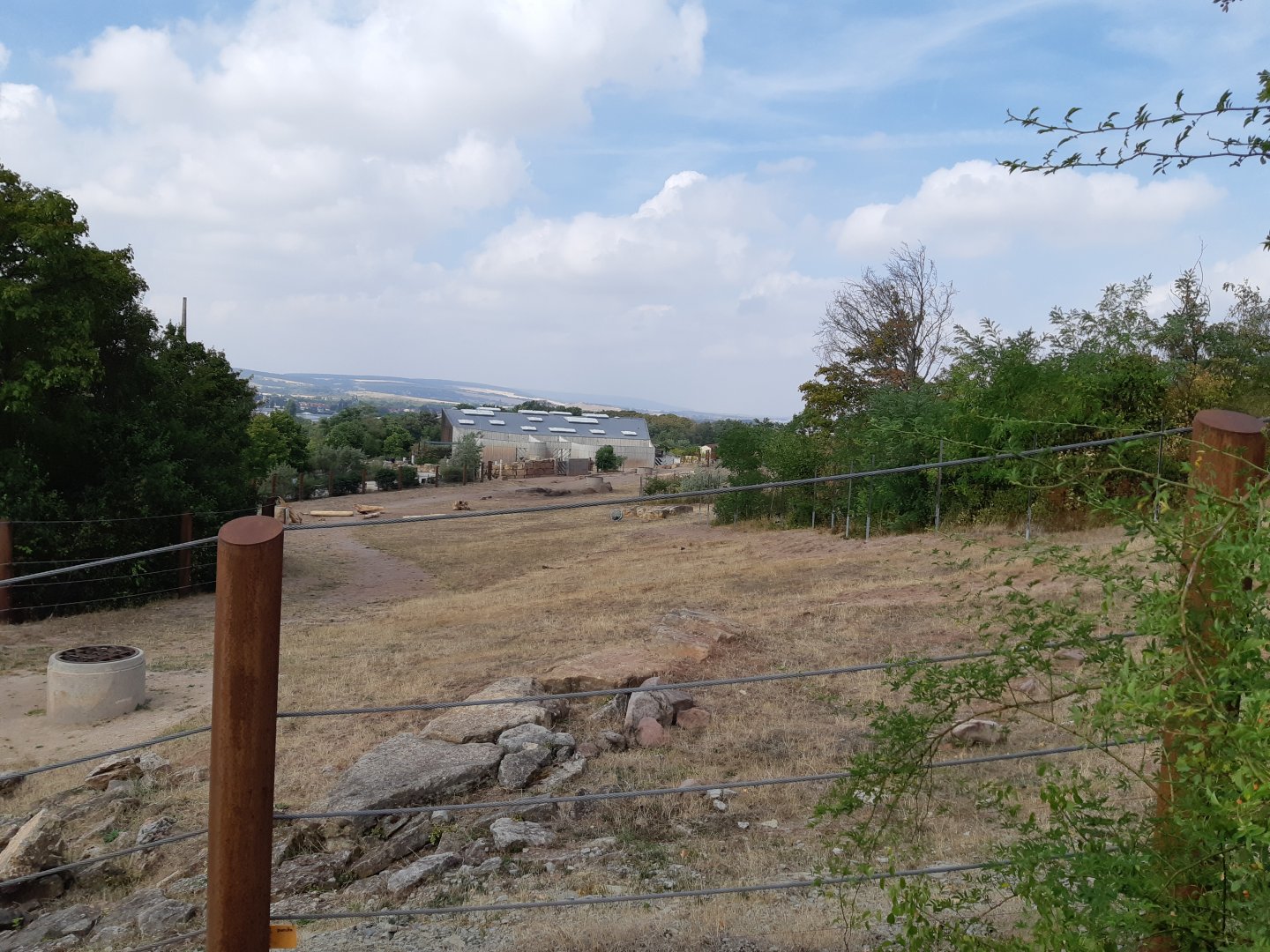 African elephant exhibit - Zoopark Erfurt