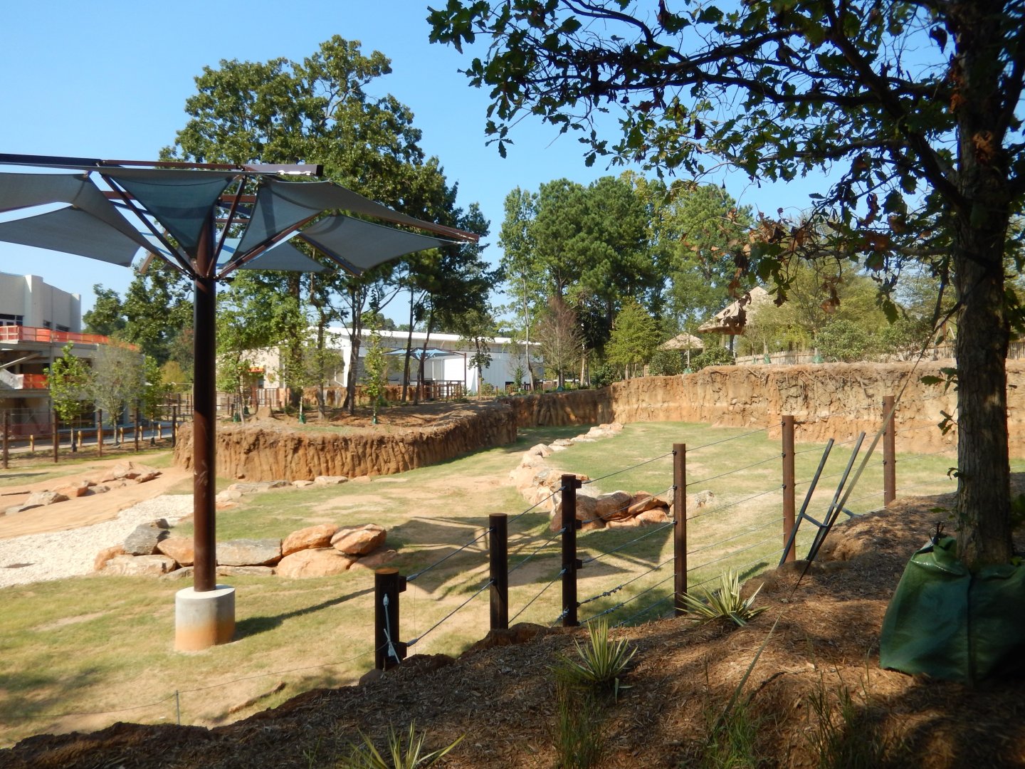 African Elephant Habitat (Right Half)