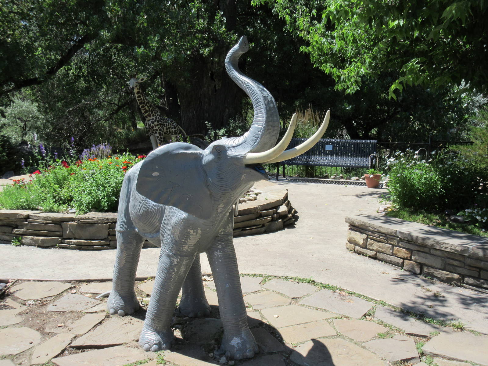 African Elephant Statue