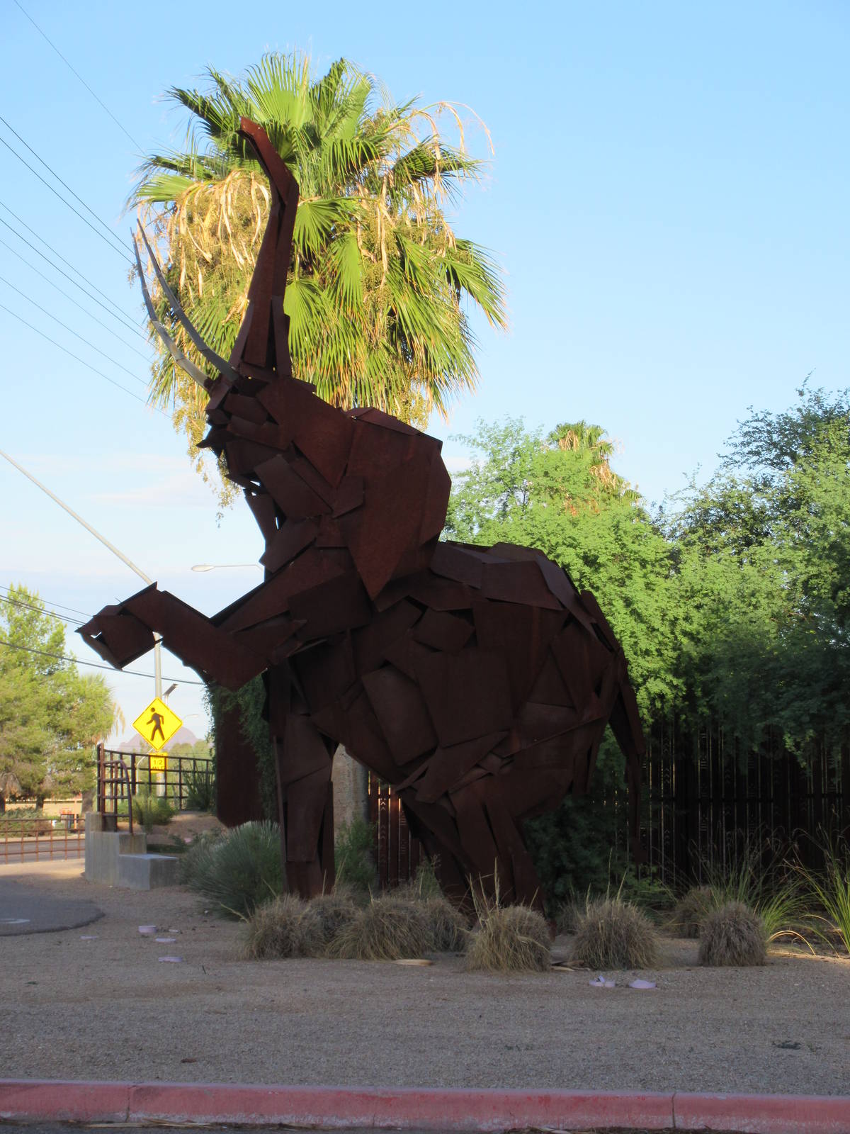 African Elephant Statue