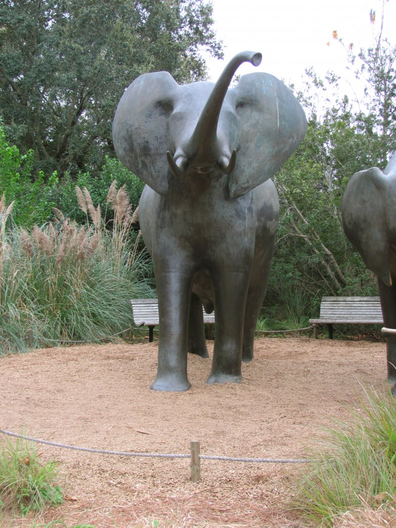 African Elephant Statue
