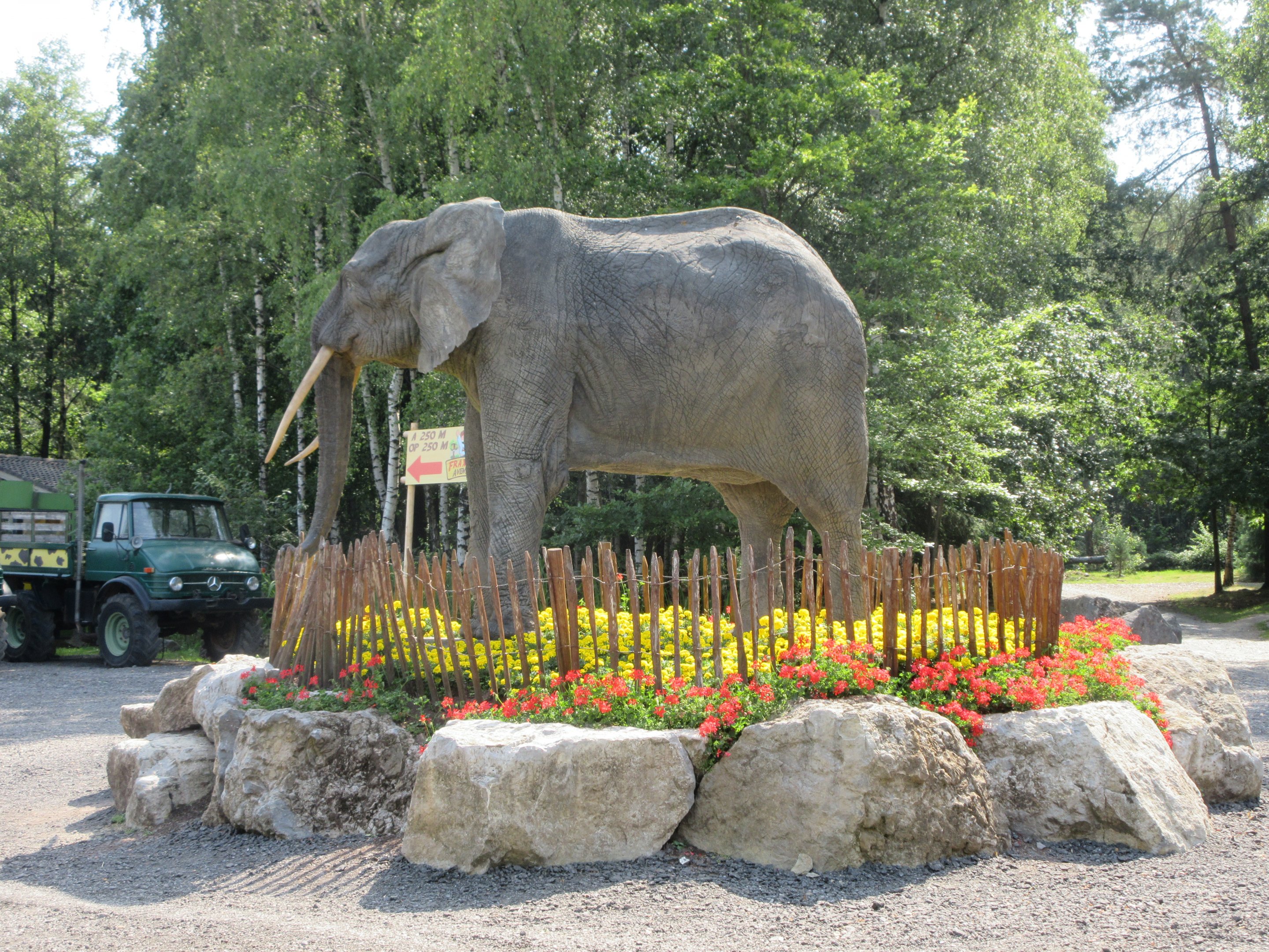 African Elephant Statue