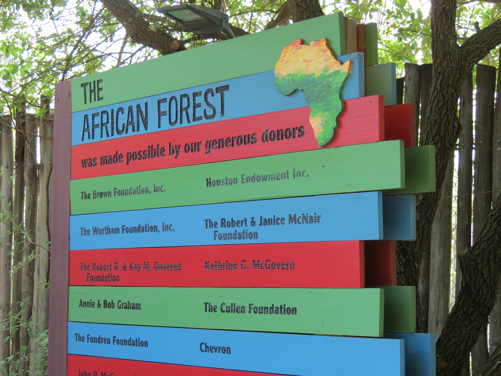 African Forest - Donor Board