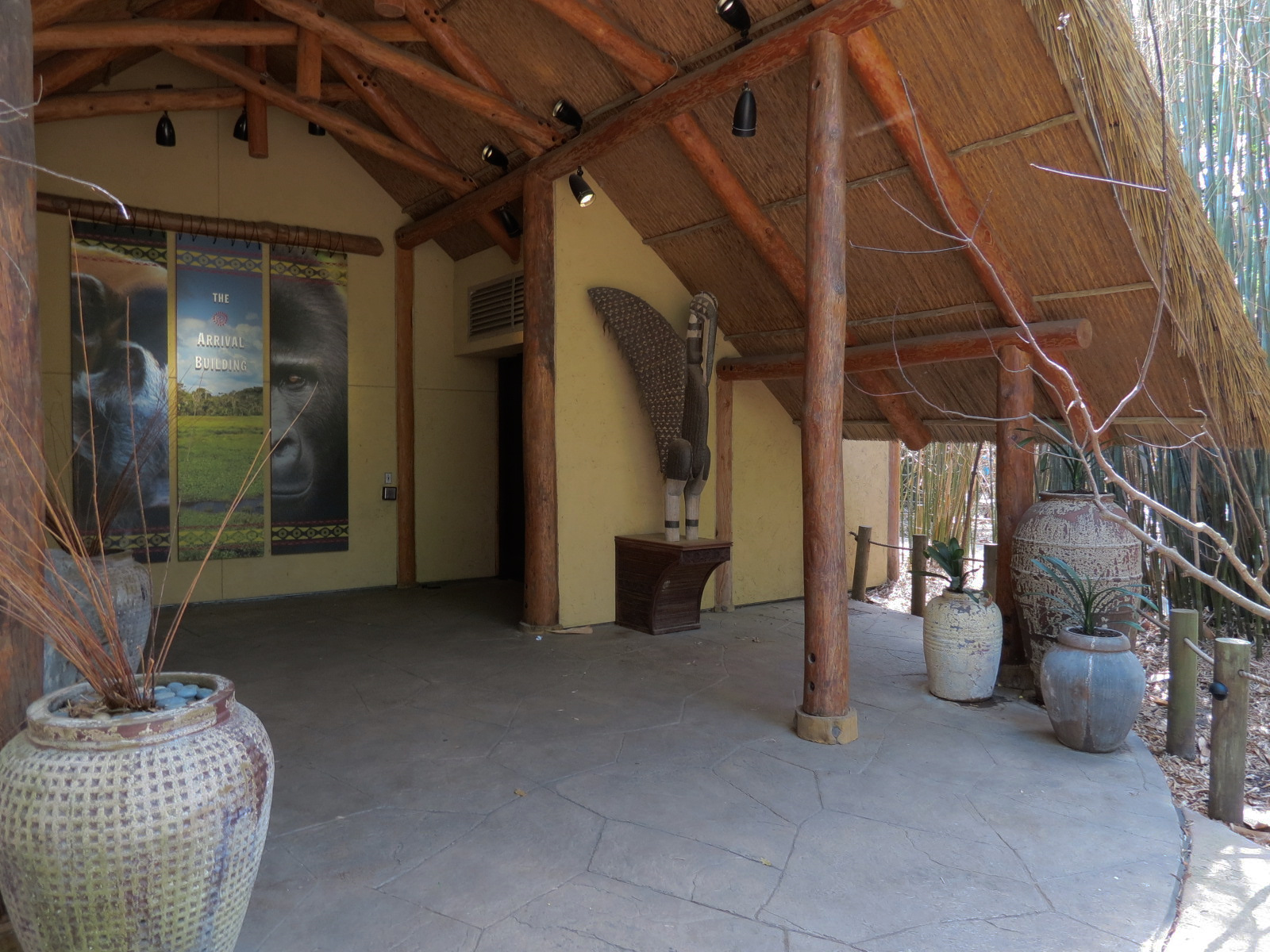 African Forest - The Arrival Building