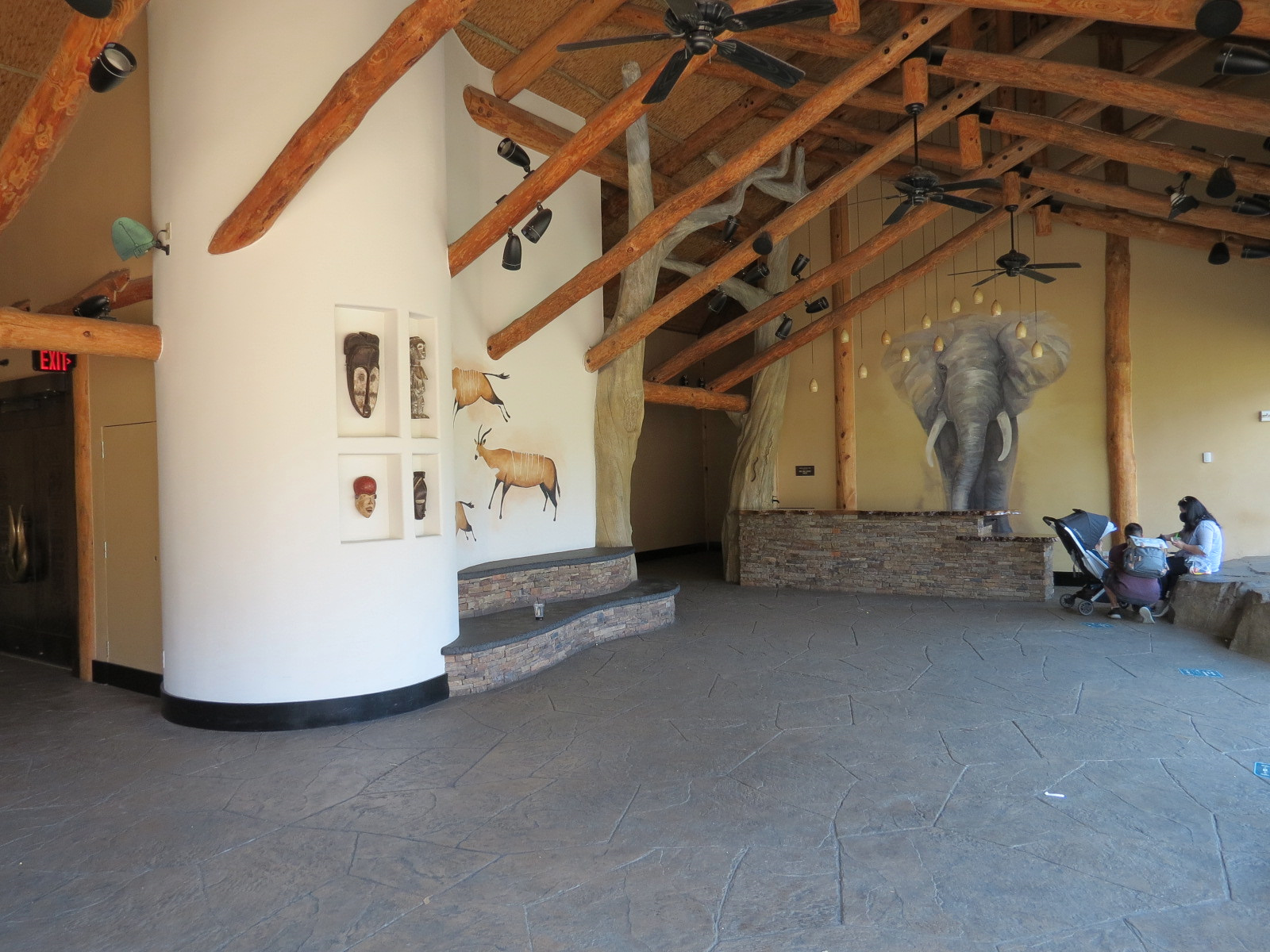 African Forest - The Arrival Building